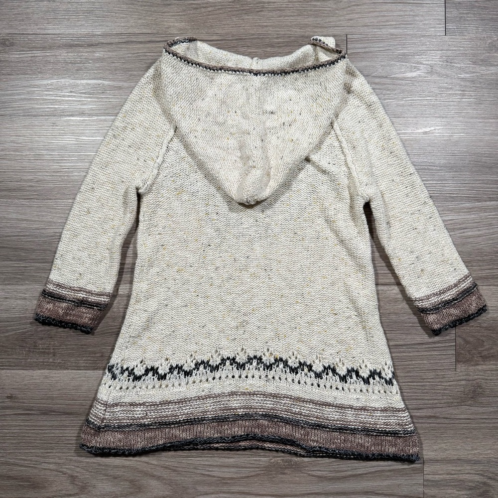 Women’s Free People Baja Babe Hacci Hooded Sweater Size S - Picture 3 of 6